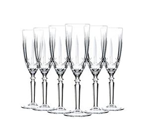 RCR Crystal Glass Orchestra Coupe Flètes è Champagne Verres Set - 200ml - Paquet de 12