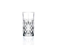 Rcr Paquet De 6 Verres En Verre Transparent Pour Boisson, Melodia. 36Cl
