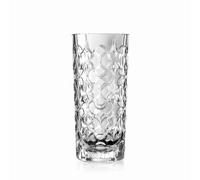 RCR Vase Arabesque – Verre transparent – 28 cm