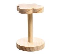 RCULWPLP Présentoir Support Cupcakes Rack de Rangement Maquillage Organisateur Bois Décoratif Style Floral Contemporain Approprié pour S, Couleur Du Bois