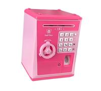 RCULWPLP Tirelire Électronique Coffre ATM Boîte à Monnaie Automatique de Passe Digitale Reconnaissance Faciale Rouleau Billet Apprentissage Écono, ROSE
