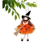 Rdfhrg Décoration d'halloween Sorcière Pendentif à Suspendre pour Pièce