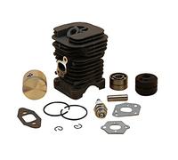 Rdjton Bougie d'allumage à piston de cylindre de 41,1 mm 351 260 340 | 350 352 370 390 420, pour Poulan, 210 220 221 230 260 1950 2150 2450 2550 Pièces de tronçonneuse de jardin