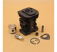 Rdjton Kit de joint de bougie d'allumage de roulement de segment | de piston de cylindre de 38MM 40MM, pour Husqvarna, pièces de rechange de tronçonneuse de jardin 142 141 137 136