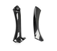 Rdtnvc Poignées Portières Intérieures Pour BMW Série 5 F10 F11 520d 525d 530d 535i LHD Poignée Porte Intérieure Voiture Fibre Carbone(Carbon Fiber-S-Right)