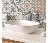 RE-COVERTILES - Stickers Carrelage Cuisine et Bain Carreaux Adhésifs en PVC Imperméables Anti-rayures Autocollants Décoratifs Mur Peel and Stick - Modèle 12 Pcs 15x15 cm PS00086 Made in Italy
