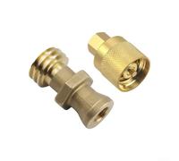 RE7141M Adaptateur de chariot élévateur en laiton Connecteur mâle pour réservoir de propane Raccord rapide 9 kg 15 kg 19,7 kg Unités C