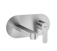Rea Arcos mitigeur de lavabo encastrée nickel REA-B6973