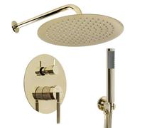 Kit de Douche Encastré Rea JS-622711G Argon Gold