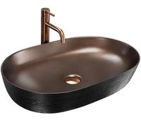 Rea Belinda Cooper lavabo 60.5x41 cm ovale à poser REA-U6383