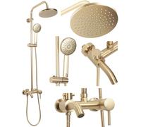 Kit de Douche Rea Luis Brush Gold