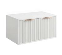 Rea Core armoire 80x47x40 cm sous-lavabo suspendu blanc REA-M0401