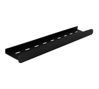 Rea Étagère de salle de bain SF03 60 cm noir mat organisateur salle de bain porte-objets douche en acier inoxydable étagère de douche murale (noir)