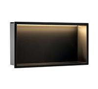 Rea étagère encastrée 63 cm noir REA-08541