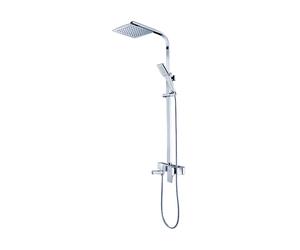 Rea Navarro kit baignoire-douche mural oui chrome REA-P0802