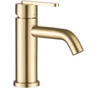 Rea Ontario mitigeur de lavabo sur pied doré REA-B5505