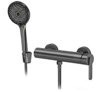 Rea Ontario Side mitigeur de douche murale graphite REA-B6551