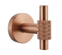 Rea - Porte-Serviette RIVO 29104 - Métal - Cuivre Brossé - 6,5x5x6 cm