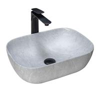 Rea U3801, Vasque à poser LIVIA GREY MATT, Stone