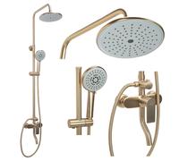 Kit de Douche Rea Verso Brush Gold