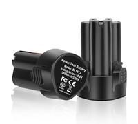 REACELL2X 3Ah BL1013 Batterie de Remplacement pour Makita 10,8V Batterie | compatible pour Makita Batterie 10,8 Volt BL1013 BL1014 194550-6 194551-4 195332-9 DF330D DF030D DF030DW ID090DWX