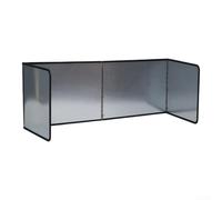 ReachMall Bouclier de cuisson pliable pour cuisinière à gaz - Huile en feuille d'aluminium pour protection contre les éclaboussures résistant à la chaleur pour poêle à frire Protection UK Home (5)