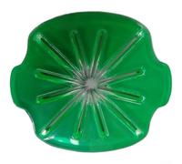 ReachMall Fouet à 6 fils avec protection anti-éclaboussures pour batteur sur socle - Accessoire de cuisine rond rouge pour pâte à gâteau et pâte - Accessoire de cuisine (vert)