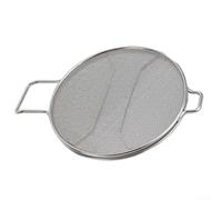 ReachMall Grille anti-graisse en acier inoxydable pour machine à barbecue AG300 IG651 IG601 - Double couche anti-éclaboussures (ronde étendue)