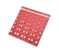 ReachMall Jauge de filetage métrique pour boulon impérial en alliage d'aluminium avec serrure 22,5 cm