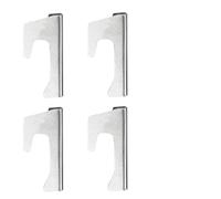 ReachMall Lot de 4 supports d'étanchéité en acier inoxydable pour grille de barbecue - Entretoise pour circulation de l'air - Pour seau à feu, bouilloire - Pour plancha et modèles Weber