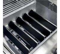 ReachMall Lot de 5 plaques chauffantes en acier émaillé pour Weber pour Spirit I II Série 300 E310 S320 E330, pour barres aromatisantes de rechange, installer des pièces de gril