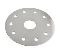 ReachMall Plaque de conversion de plaque à induction, plaque d'adaptation à induction, diffuseur de chaleur de plaque à induction en acier inoxydable pour plaque à anneau, diffuseur de chaleur à