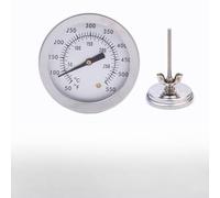 ReachMall Thermomètre bimétallique en acier inoxydable pour four à barbecue, sonde 50-550 C, haute précision pour griller, rôtir et cuire au four