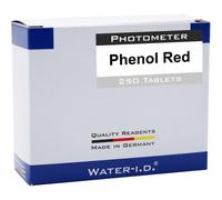 WATER-I.D. Réactif photomètre Test PH Phenol Red 250 comprimés