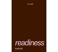 Readiness To Do List: Planner diario sin fechas (marrón y rosa) | 8 semanas para crear una rutina clara y constante | Organización sin estrés | ... enfoque y equilibrio diario | Lista de tareas