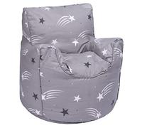 Ready Steady Bed Fauteuil Enfant | Siège Doux et Sûr | Bebe pour Salle de Jeux | Tout-Petit Sac à Fèves Ergonomique (Étoile Filante)