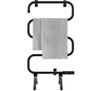Readywarm 5000 Towel Black Sèche-Serviettes Électrique 100 W Indicateur Lumineux Sécurité Sol Ou Mur Pour Salle De Bain
