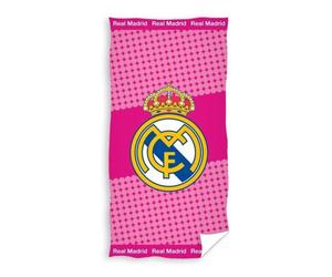Real Madrid C.F. - 100% coton - 70x140 cm - Multicolore