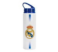 Real Madrid CF Bouteille Réutilisable, Bouteille de Voyage en Aluminium Durable, Capacité de 750 ml