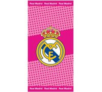 Real Madrid C.F. - 100% coton - 70x140 cm - Multicolore