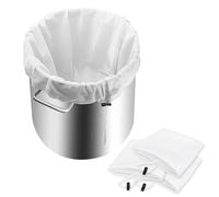 Realand 4 Pack 64,5 x 58,6 cm sac de brassage extra large réutilisable sac filtre en maille fine cordon de serrage pour le brassage de bière cider Mead Brewing Supplies sac de brassage