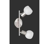 Reality Antibes Spot De Plafond Double Moderne Antibes À 2 Lumières, Nickel Mat Multicolore