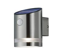 Applique extérieure SALTA solaire détecteur mouvement LED argent
