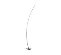 Reality Solo Lampadaire Led Intégré Solo Modern Aluminium Brossé 3000k Avec Pédale Gris