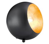 Reality, Lampe de table, Billy 1xE14, max.28,0 W Corps: metal, noir mat L:15,0cm, L:14,0cm, H:16,0cm IP20, Interrupteur de cordon