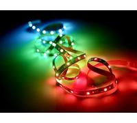 Reality LED Stripe Racer R65553102, plastique noir, avec LED RGB 10 watts, éclairage dynamique, contrôle du son, raccourcissement de 300 cm, télécommande