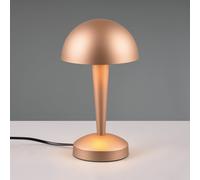 Reality Leuchten Lampe de table Canaria R59561165 – métal café/or, E14 LED 4,9W, On/Off Touch