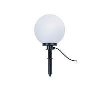 Reality Leuchten Lampe de jardin, E27, Blanc, Plastique, weiß, Durchmesser 30cm, E27