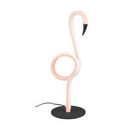 Lampe de table LED Lampe design rose Flamingo Lampe de salon Lampe d'appoint, 6W 550lm blanc chaud, LxlxH 12x14x35 cm