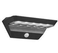 Reality Leuchten R22241142 Mendoza Applique murale d'extérieur en plastique avec LED 5 W avec détecteur de mouvement Anthracite